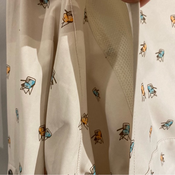 Columbia button up shirt Lawn chair camping shirt omni shade sun protection - Picture 3 of 7